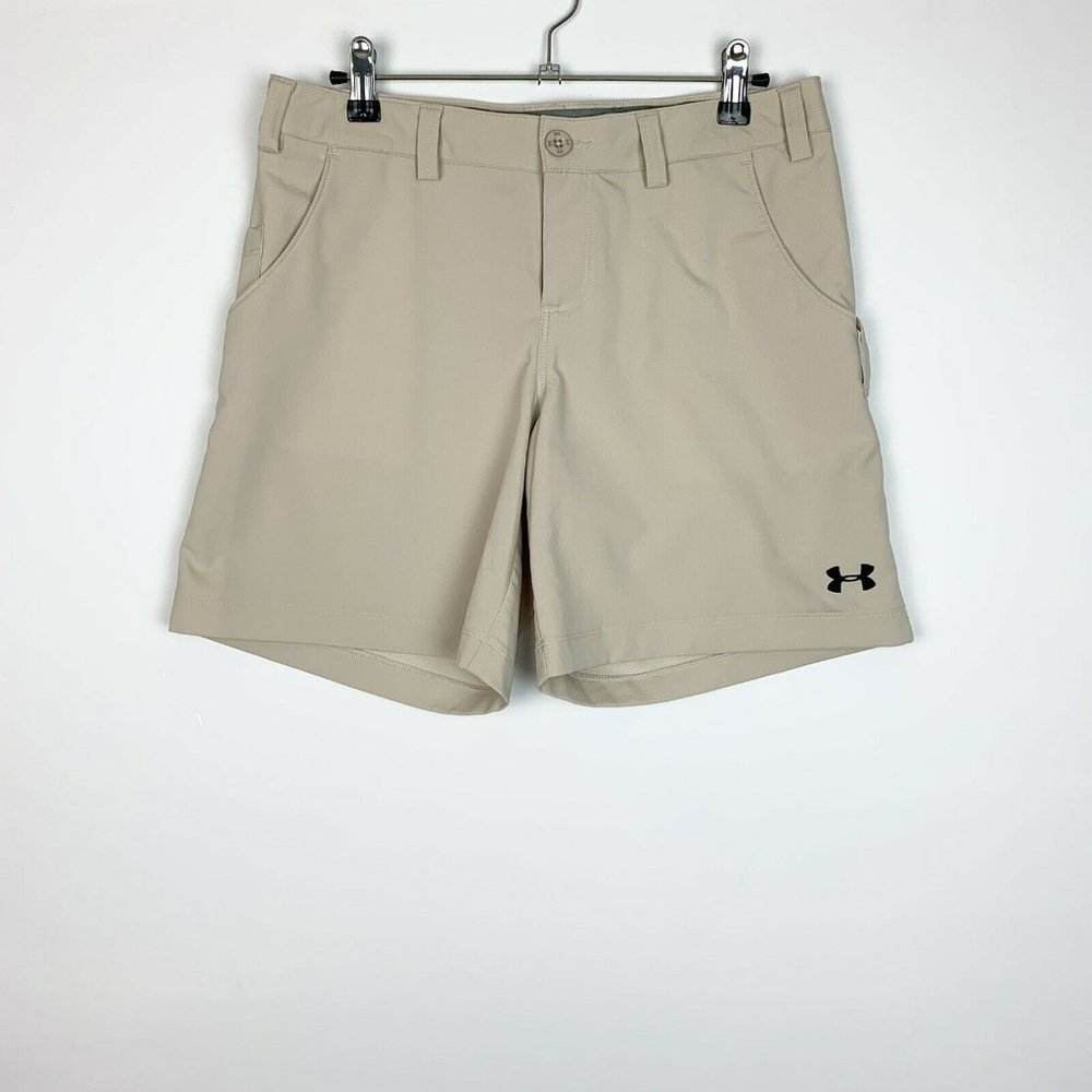Under Armour Khaki Golf Shorts Size 6